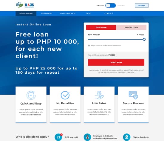 Screenshot of Raj5